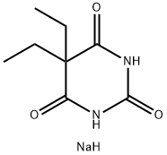 5,5-DIETHYLBARBITURIC ACID SODIUM SALT Struktur