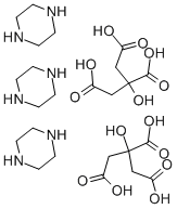 PIPERAZINE CITRATE Structure