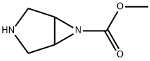 3,6-Diazabicyclo[3.1.0]hexane-6-carboxylicacid,methylester(9CI) Struktur