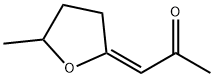 2-Propanone, 1-(dihydro-5-methyl-2(3H)-furanylidene)-, (1E)- (9CI) Struktur