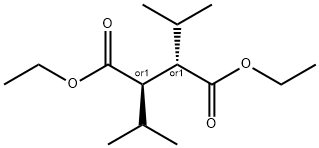 2,3-DIISOPROPYL-SUCCINIC ACID DIETHYL ESTER Struktur