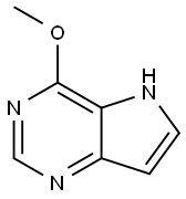 5H-Pyrrolo[3,2-d]pyrimidine, 4-methoxy- (9CI) Struktur