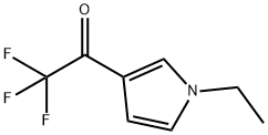 Ethanone, 1-(1-ethyl-1H-pyrrol-3-yl)-2,2,2-trifluoro- (9CI) Struktur