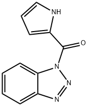 1-(2-吡咯羰基)苯并三唑 結(jié)構(gòu)式