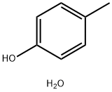 P-CRESOL HYDRATE Struktur