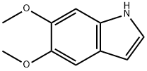 5,6-DIMETHOXYINDOLE Structure