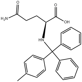 H-GLN(MTT)-OH Struktur