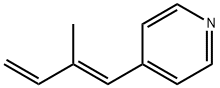 Pyridine, 4-(2-methyl-1,3-butadienyl)-, (E)- (9CI) Struktur