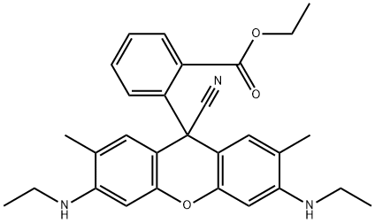 RHODAMINE 6G LEUCONITRILE Struktur