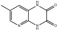 Pyrido[2,3-b]pyrazine-2,3-dione, 1,4-dihydro-7-methyl- (9CI) Struktur