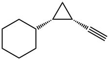 Cyclohexane, (2-ethynylcyclopropyl)-, cis- (9CI) Struktur