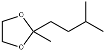 2-Methyl-2-(3-methylbutyl)-1,3-dioxolane Struktur