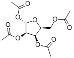 1,2,3,5-TETRA-O-ACETYL-BETA-L-RIBOFURANOSE Structure