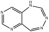 1H-Pyrimido[5,4-e][1,2,4]triazepine (9CI) Struktur