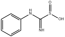 Anilino(imino)methanesulfinic acid Struktur