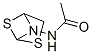 2-acetoylhydrazono-1,3-dithiolane Struktur