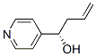 4-Pyridinemethanol,alpha-2-propenyl-,(alphaS)-(9CI) Struktur