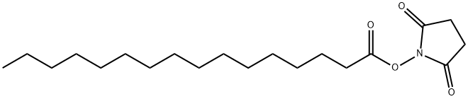 N-SUCCINIMIDYL PALMITATE Struktur