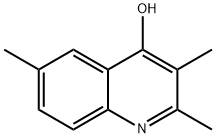 2,3,6-Trimethylquinolin-4-ol Struktur