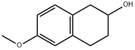 6-METHOXY-1,2,3,4-TETRAHYDRO-NAPHTHALEN-2-OL Struktur