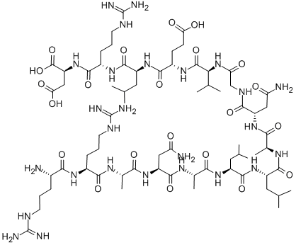 H-ARG-ARG-ALA-ASN-ALA-LEU-LEU-ALA-ASN-GLY-VAL-GLU-LEU-ARG-ASP-OH Struktur