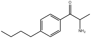 1-Propanone,  2-amino-1-(4-butylphenyl)- Struktur