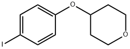 4-(4-Iodophenoxy)tetrahydropyran Struktur