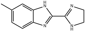 Benzimidazole, 2-(2-imidazolin-2-yl)-5-methyl- (8CI) Struktur