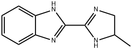 Benzimidazole, 2-(4-methyl-2-imidazolin-2-yl)- (8CI) Struktur