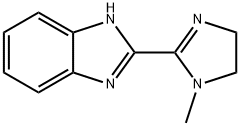 Benzimidazole, 2-(1-methyl-2-imidazolin-2-yl)- (8CI) Struktur