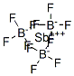 antimony(3+) tetrafluoroborate(1-)  Struktur