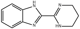 Benzimidazole, 2-(1,4,5,6-tetrahydro-2-pyrimidinyl)- (8CI) Struktur