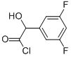 Benzeneacetyl chloride, 3,5-difluoro-alpha-hydroxy- (9CI) Struktur