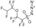 1,1,2,2-TETRAFLUORO-2-(1,1,2,2-TETRAFLUOROETHOXY)-ETHANESULFONYL AZIDE Struktur