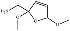 (2,5-Dihydro-2,5-dimethoxyfur-2-yl)methylamine Struktur