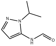 Formamide, N-[1-(1-methylethyl)-1H-pyrazol-5-yl]- (9CI) Struktur