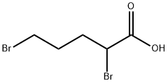 2,5-DIBROMOVALERIC ACID Struktur