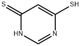 4(1H)-Pyrimidinethione, 6-mercapto- (9CI) Struktur