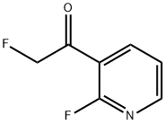 Ethanone, 2-fluoro-1-(2-fluoro-3-pyridinyl)- (9CI) Struktur