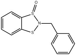 N-Benzyl-1,3,2-benzodithiazole S-oxide Struktur