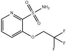 2-AMinosulfonyl-3-(2,2,2-trifluoroethoxy)pyridine Struktur