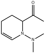 Ethanone, 1-[1-(dimethylamino)-1,2,3,4-tetrahydro-2-pyridinyl]- (9CI) Struktur