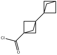 [1,1-Bibicyclo[1.1.1]pentane]-3-carbonylchloride(9CI) Struktur