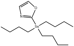 2-(TRI-N-BUTYLSTANNYL)OXAZOLE Struktur