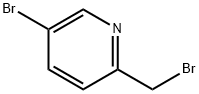 Pyridine, 5-bromo-2-(bromomethyl)- (9CI) Struktur