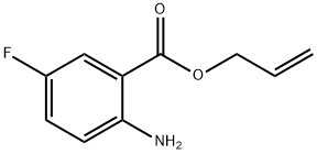 Benzoic acid, 2-amino-5-fluoro-, 2-propenyl ester (9CI) Struktur