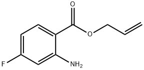 Benzoic acid, 2-amino-4-fluoro-, 2-propenyl ester (9CI) Struktur