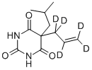 BUTALBITAL-D5 Struktur