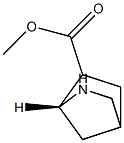 2-Azabicyclo[2.2.1]heptane-6-carboxylicacid,methylester,(1R-exo)-(9CI) Struktur