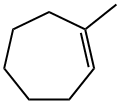 1-METHYL-1-CYCLOHEPTENE Struktur